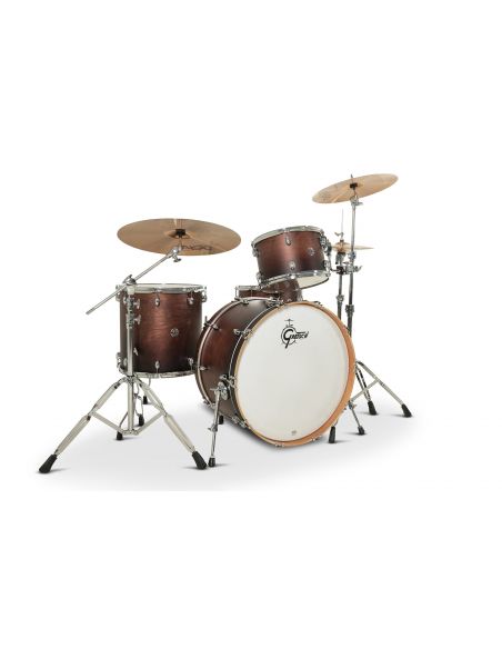 Drum-Set Grestch 4 shells - Catalina Club 24" - Satin Antique Fade