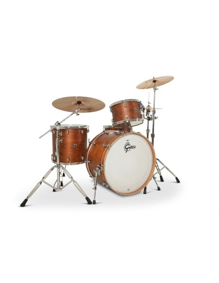Drum-Set Grestch 4 shells - Catalina Club 24" - Satin Walnut Glaze