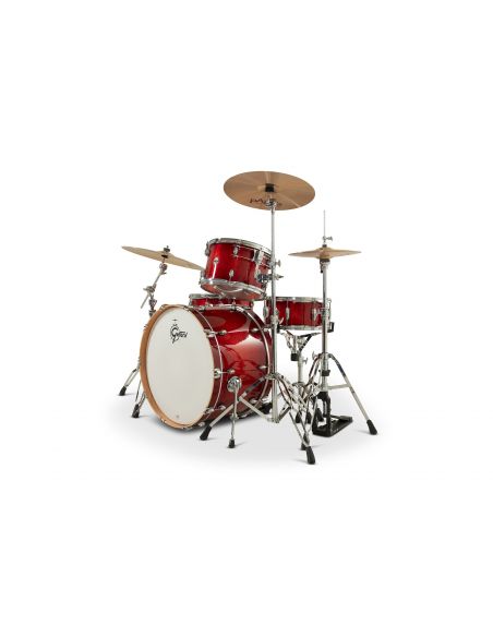 Jeu de 4 Fûts Catalina Club 24" - Gloss Crimson Burst