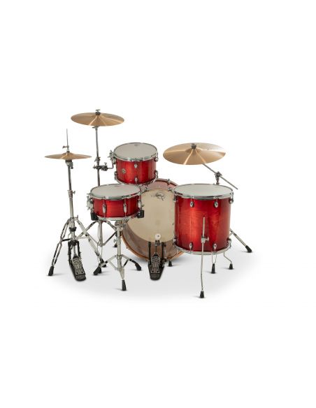 Jeu de 4 Fûts Catalina Club 24" - Gloss Crimson Burst