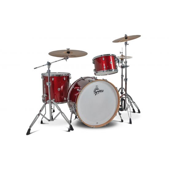 Jeu de 3 Fûts Catalina Club 24" - Dark Cherry Sparkle