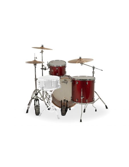 Jeu de 3 Fûts Catalina Club 24" - Dark Cherry Sparkle