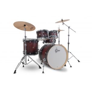 Jeu de 5 Fûts Catalina Maple 22" - Satin Deep Cherry Burst