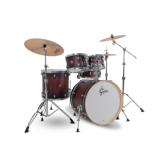 Jeu de 5 Fûts Catalina Maple 22" - Satin Deep Cherry Burst