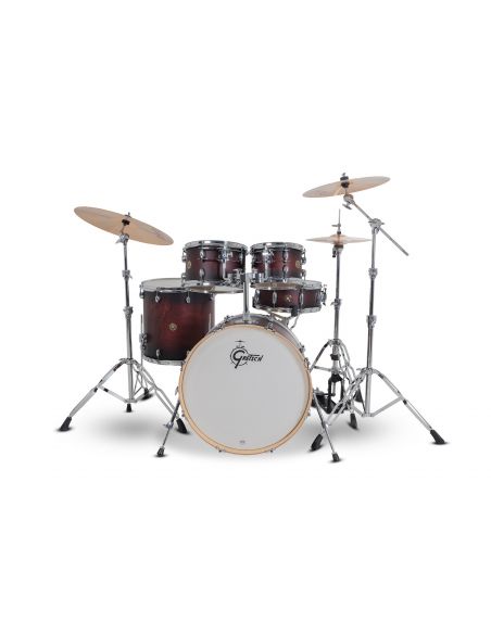 Jeu de 5 Fûts Catalina Maple 22" - Satin Deep Cherry Burst