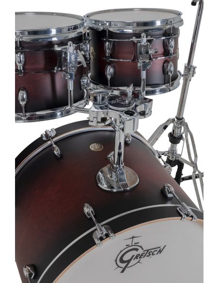 Jeu de 5 Fûts Catalina Maple 22" - Satin Deep Cherry Burst