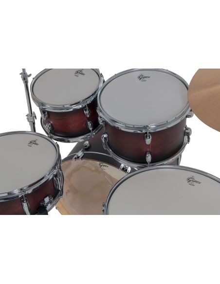 Jeu de 5 Fûts Catalina Maple 22" - Satin Deep Cherry Burst