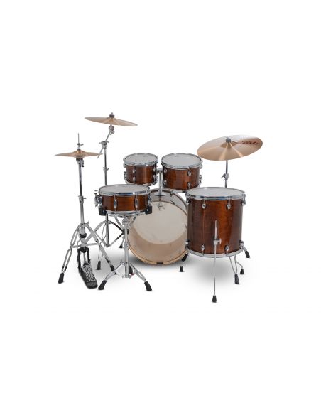 Jeu de 5 Fûts Catalina Maple 22" - Walnut Glaze