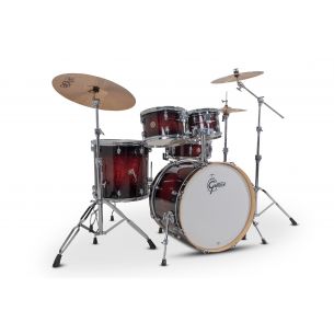 Drum-Set Grestch 5 shells - Catalina Maple 22" - Deep Cherry Burst