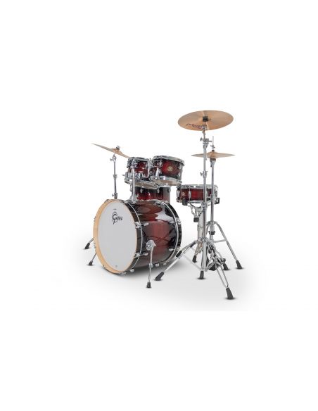 Drum-Set Grestch 5 shells - Catalina Maple 22" - Deep Cherry Burst