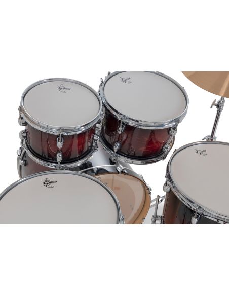 Jeu de 5 Fûts Catalina Maple 22" - Deep Cherry Burst