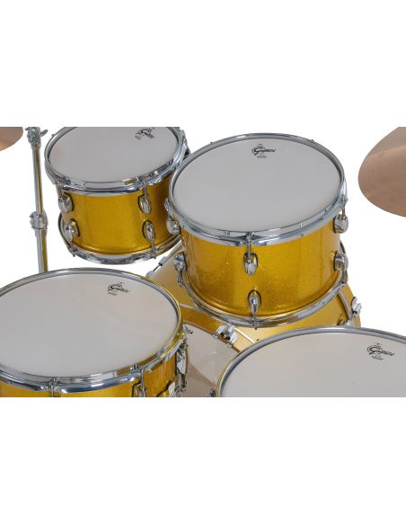 Drum-Set Grestch 5 shells - Catalina Maple 22" - Lemon Sparkle
