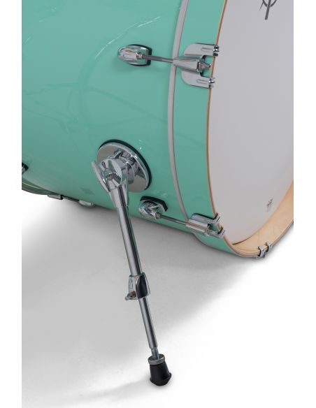 Drum-Set Grestch 5 shells - Catalina Maple 22" - Seafoam Green