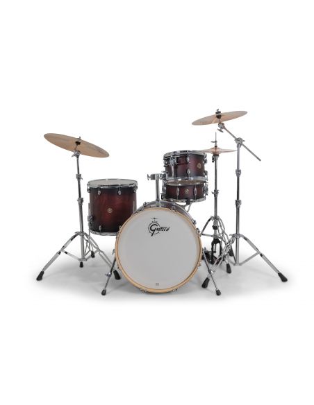 Jeu de 4 Fûts Catalina Maple 22" - Satin Deep Cherry Burst