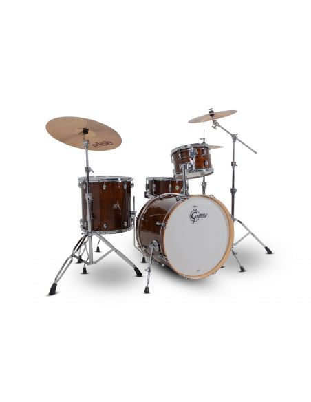 Jeu de 4 Fûts Catalina Maple 22" - Walnut Glaze