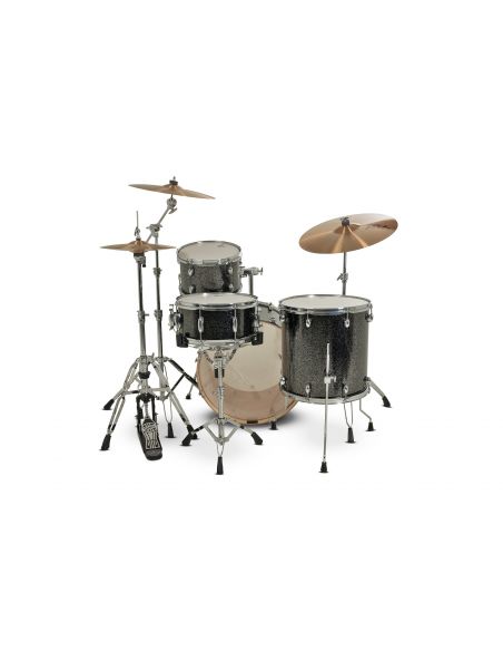 Jeu de 4 Fûts Catalina Maple 22" - Black Stardust