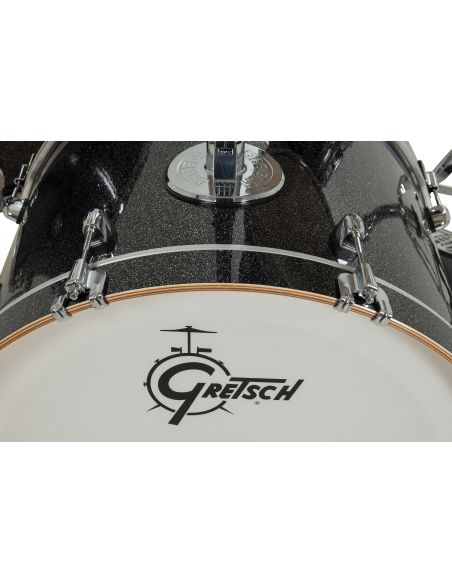 Drum-Set Grestch 4 shells - Catalina Maple 22" - Black Stardust