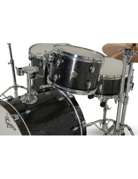 Jeu de 4 Fûts Catalina Maple 22" - Black Stardust