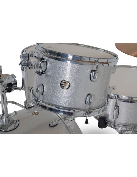Drum-Set Grestch 4 shells - Catalina Maple 22" - Silver Sparkle