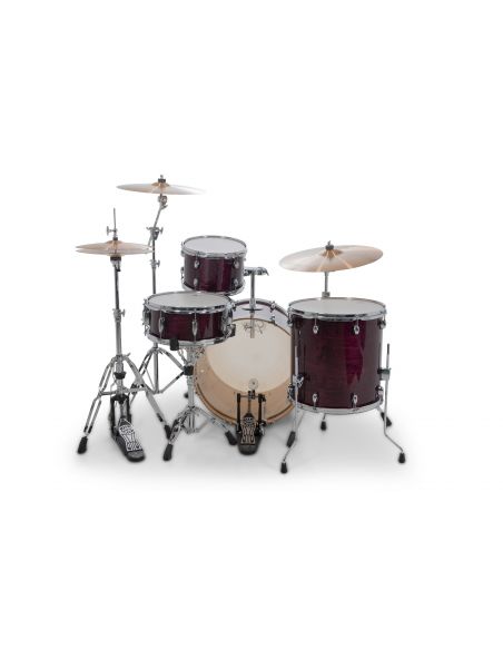 Drum-Set Grestch 4 shells - Catalina Maple 22" - Purple Gloss