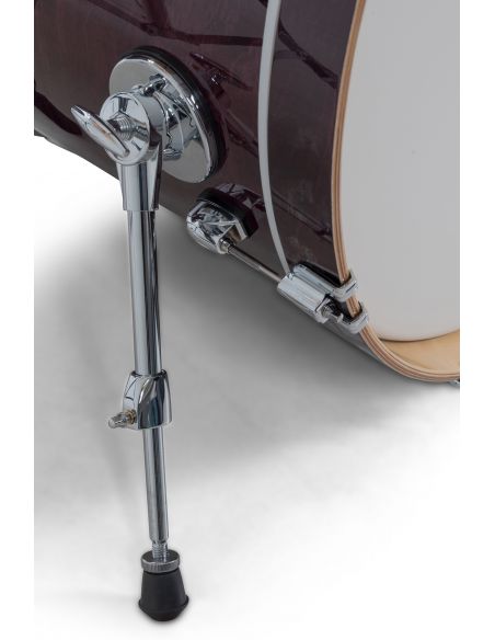 Drum-Set Grestch 4 shells - Catalina Maple 22" - Purple Gloss