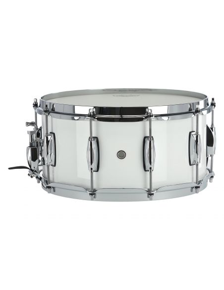 Snare Drum Renown Maple 14"x6,5" - Piano Blanc