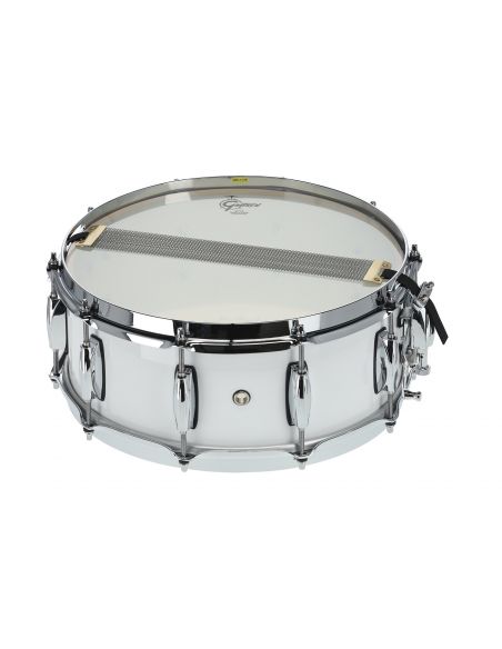 Caisse Claire Renown Maple 14"x5,5" - Piano Blanc