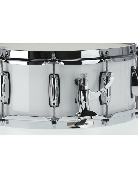 Caisse Claire Renown Maple 14"x5,5" - Piano Blanc