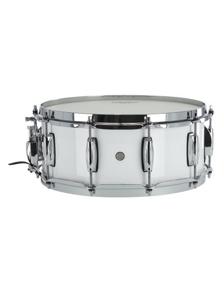 Snare Drum Renown Maple 14"x5,5" - Piano Blanc