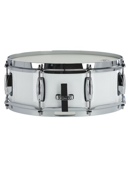 Caisse Claire Renown Maple 14"x5" - Piano Blanc