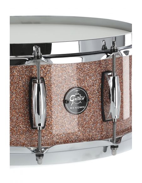 Snare Drum Renown Maple 14"x5,5" - Champagne Sparkle