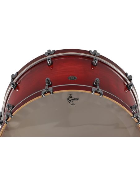 Bass Drum Catalina Club - Gloss Crimson Burst -24"x14"