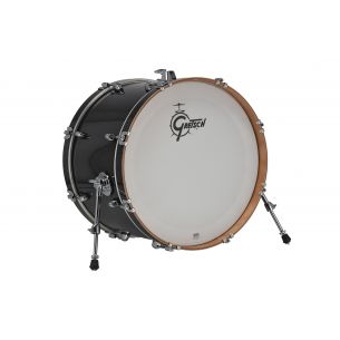 Grosse caisse Catalina Club - Piano Black -22"x14"
