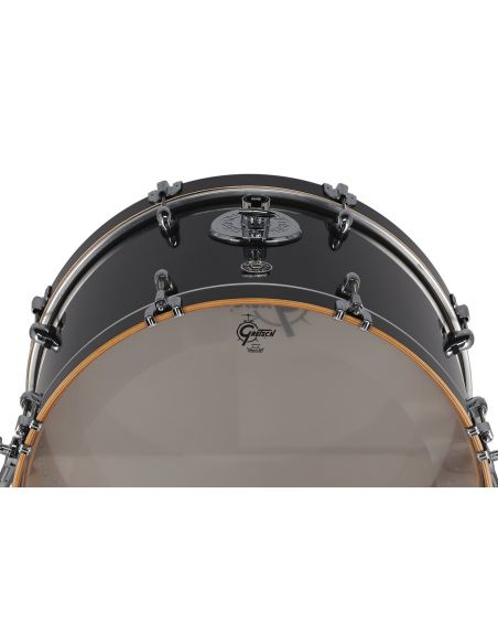 Grosse caisse Catalina Club - Piano Black -22"x14"