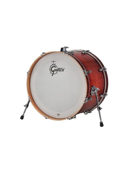 Bass Drum Catalina Club - Gloss Crimson Burst -22"x14"