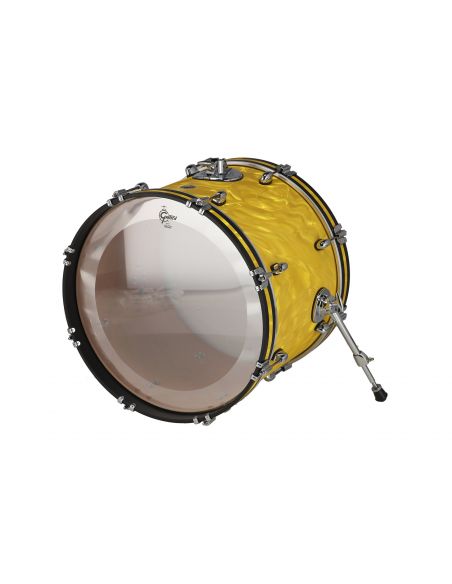 Grosse caisse Catalina Club - Yellow Satin Flame -20"x14"