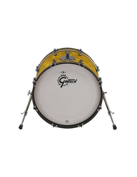 Grosse caisse Catalina Club - Yellow Satin Flame -20"x14"