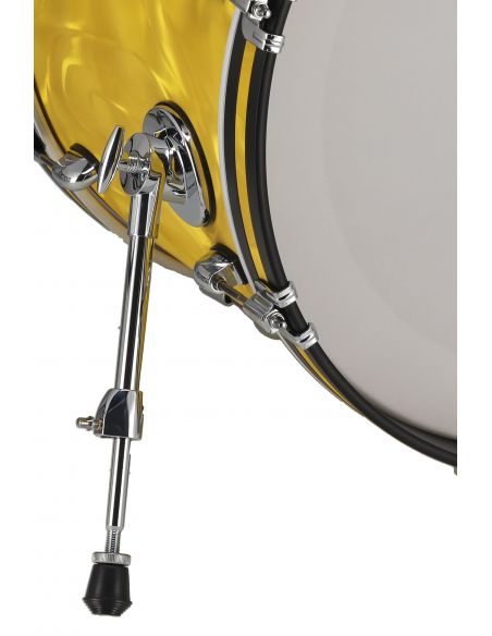 Bass Drum Catalina Club - Yellow Satin Flame -20"x14"
