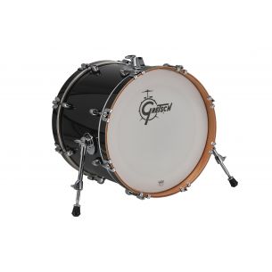Grosse caisse Catalina Club - Piano Black -18"x14"