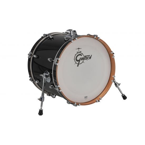 Grosse caisse Catalina Club - Piano Black -18"x14"