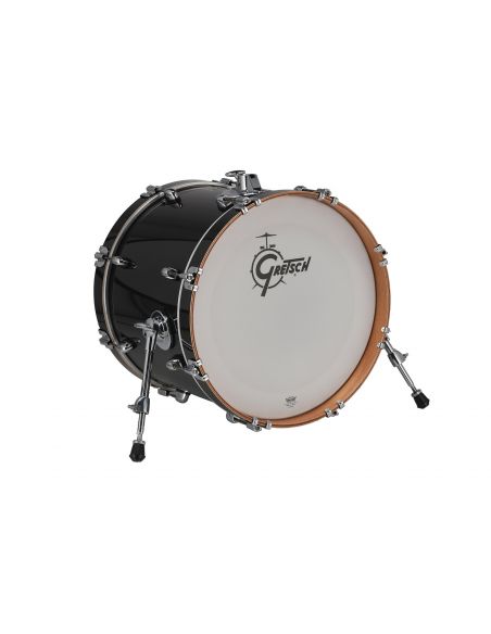 Grosse caisse Catalina Club - Piano Black -18"x14"