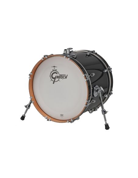 Grosse caisse Catalina Club - Piano Black -18"x14"