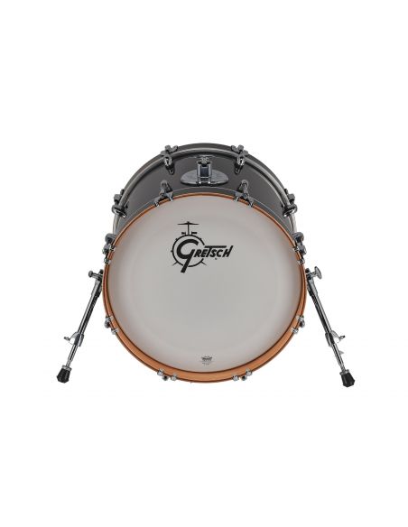 Grosse caisse Catalina Club - Piano Black -18"x14"