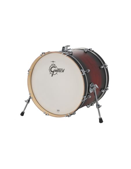 Bass Drum Gretsch - Catalina Maple 20"x16" - Satin Deep Cherry Burst