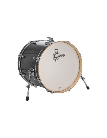 Bass Drum Gretsch - Catalina Maple 20"x16" - Black Stardust