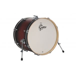 Bass Drum Gretsch - Catalina Maple 22"x16" - Satin Deep Cherry Burst