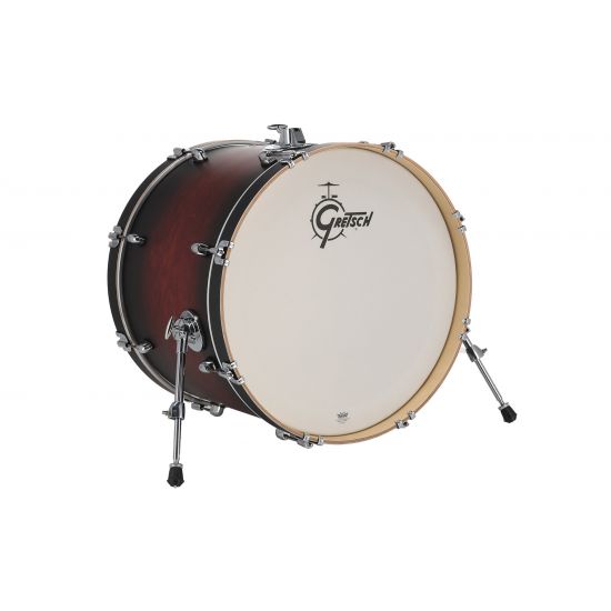 Grosse Caisse Catalina Maple 22"x16" - Satin Deep Cherry Burst