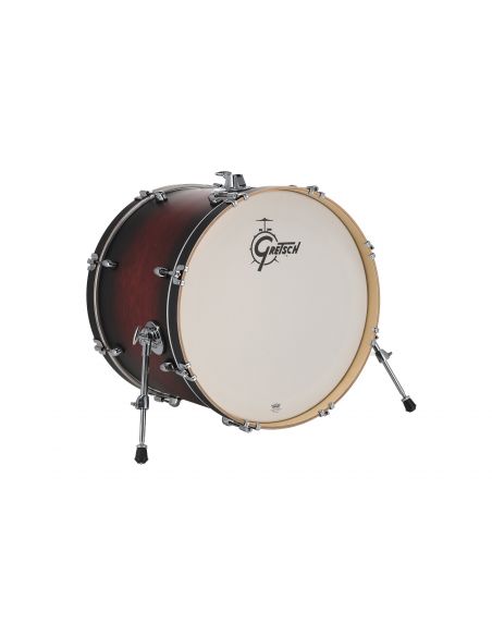 Bass Drum Gretsch - Catalina Maple 22"x16" - Satin Deep Cherry Burst