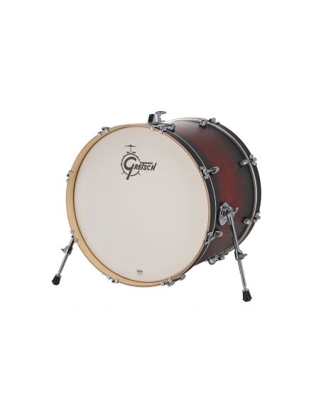 Grosse Caisse Catalina Maple 22"x16" - Satin Deep Cherry Burst