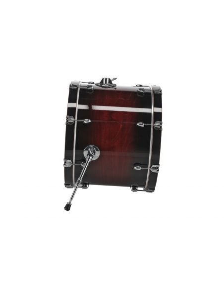 Grosse Caisse Catalina Maple 22"x16" - Deep Cherry Burst